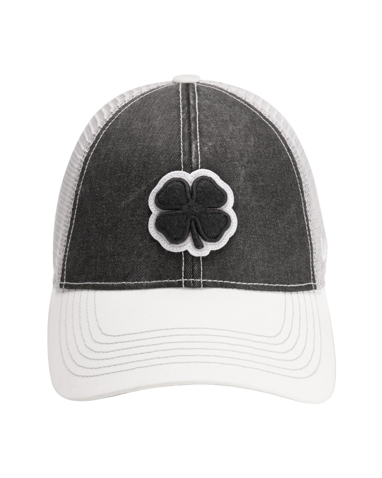 Two Tone Vintage White and Black Hat from Black Clover