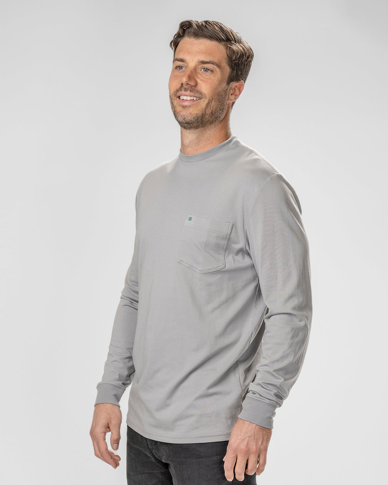 BC Luxe Pocket LS Tee – Black Clover