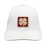 white perforated hat from Black Clover featuring Boston College Eagles logo