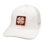 white perforated hat from Black Clover featuring Boston College Eagles logo