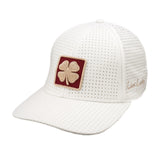 white perforated hat from Black Clover featuring Boston College Eagles logo