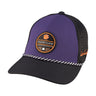 purple and black hat by Black Clover for the Clemson University Tigers