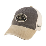 Tan and brown two tone vintage style hat from Black Clover featuring University of Colorado Buffs patch