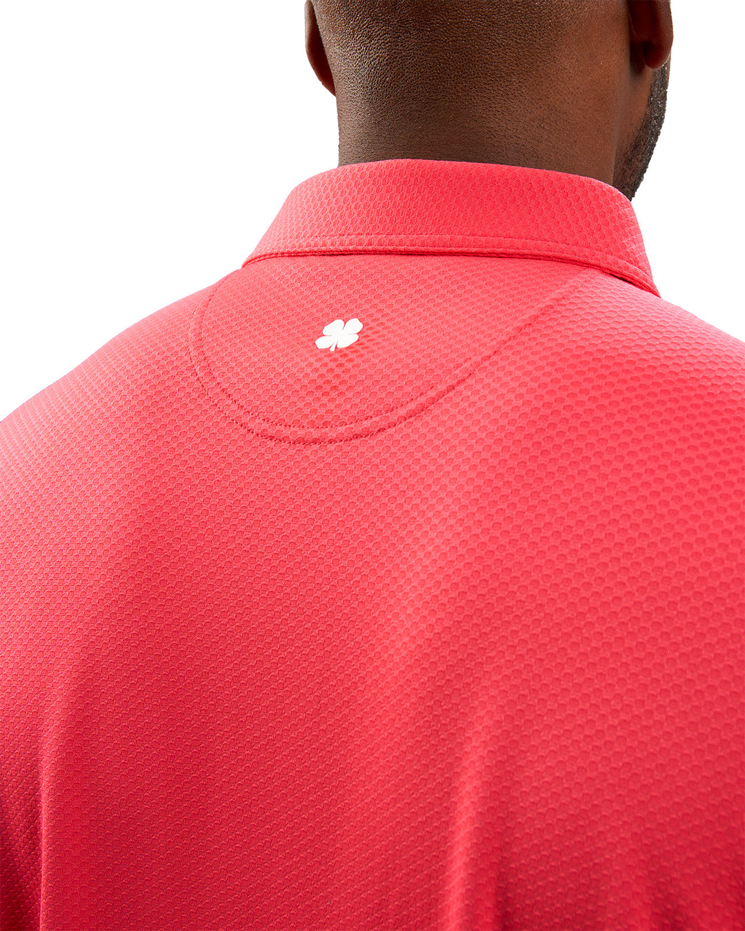 Performance Men's Pink Golf Polo | Johnnie by Black Clover