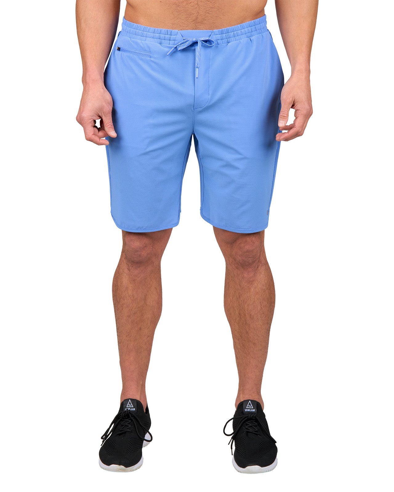 Black clover lt. Blue golf shorts online size 36