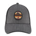 Grey hat with patch depicting vehicle offroad