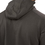 black hoodie with Black Clover logo on chest