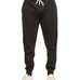 Man wearing black sweat pants joggers from black clover