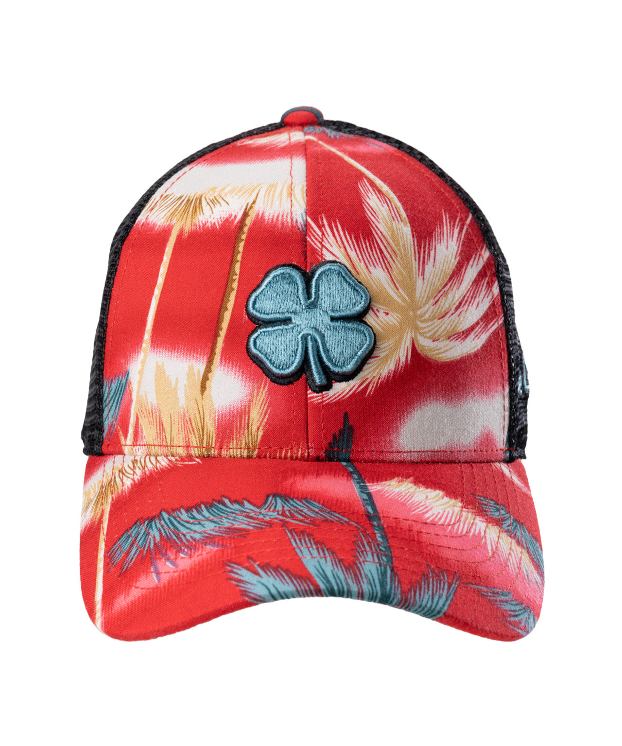 multi colored tropical print hat from Black Clover