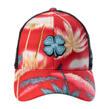 multi colored tropical print hat from Black Clover