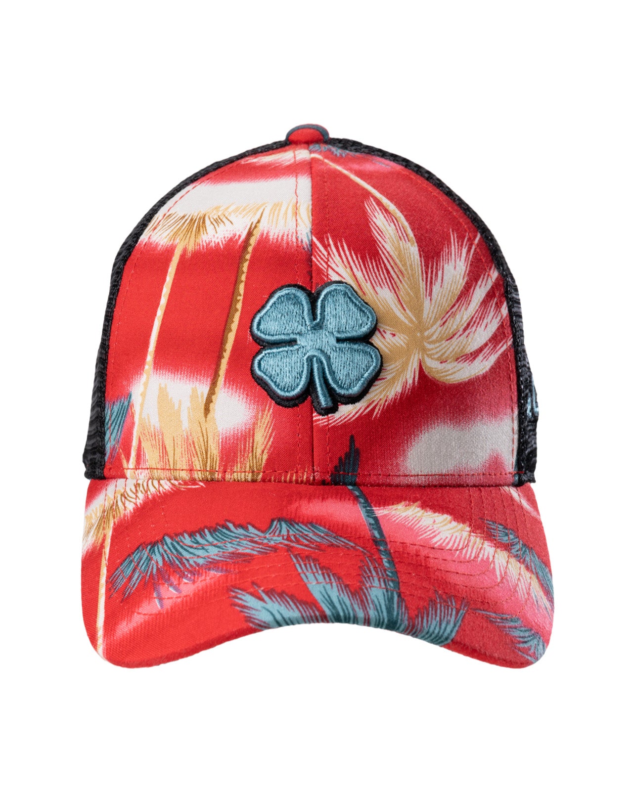 multi colored tropical print hat from Black Clover