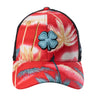 multi colored tropical print hat from Black Clover