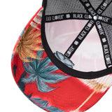 multi colored tropical print hat from Black Clover