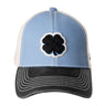 Two Tone Vintage Blue, White, and Black Hat from Black Clover