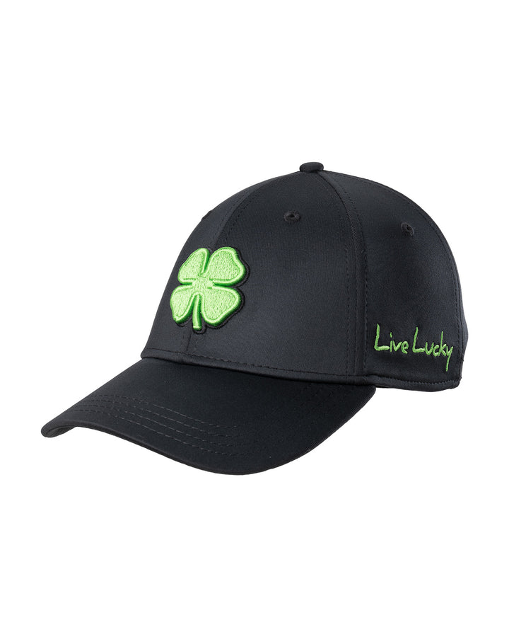 Premium Clover 51 | Black and Green Fitted Hat| Black Clover | Live ...