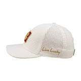 White perforated hat from Black Clover featuring FSU logo