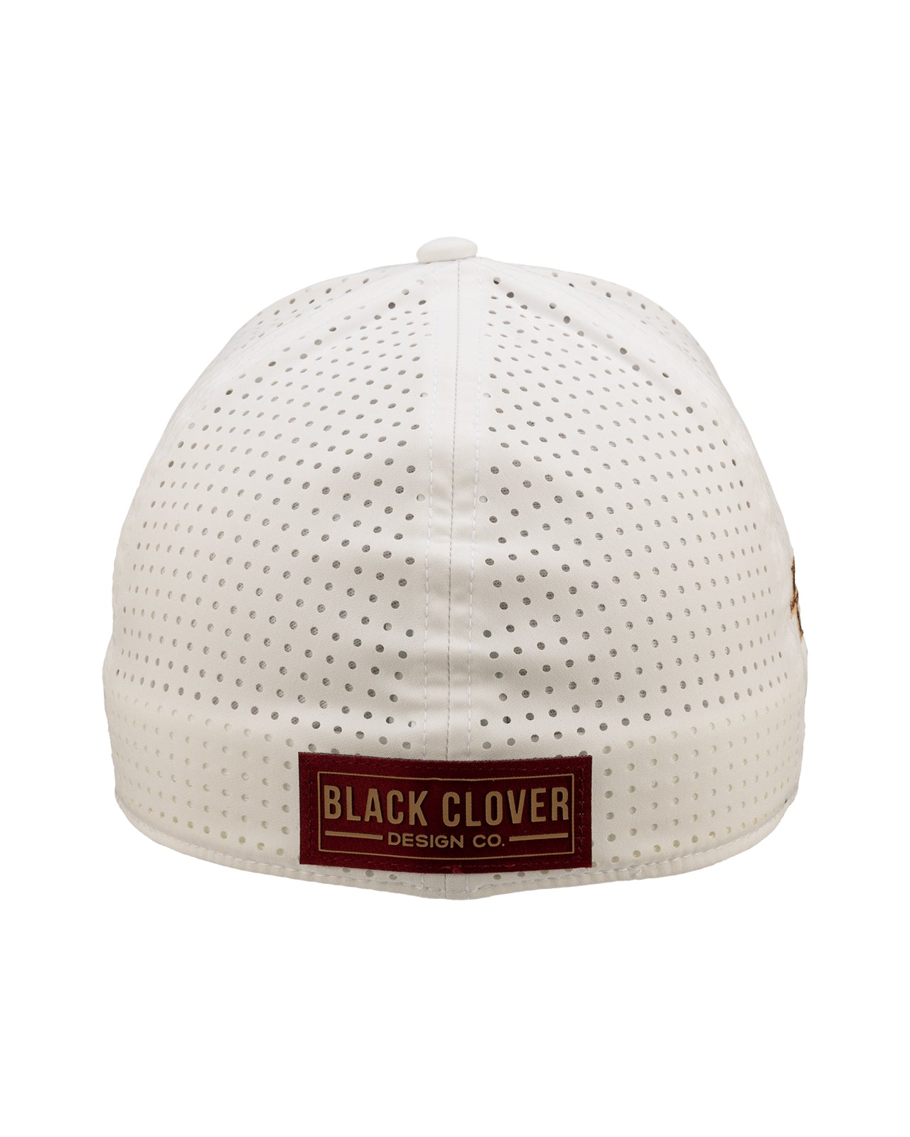 White perforated hat from Black Clover featuring FSU logo