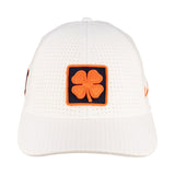 white perforated hat from Black Clover featuring University of Illinois Logo