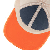 Two tone blue and orange vintage style hat from Black Clover featuring University of Illinois logo