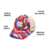 Island Luck 32 - Tropical Mesh Hat