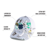 Island Luck 33 - Tropical Mesh Hat