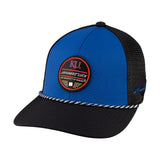 Blue and black university of Kansas hat from Black Clover