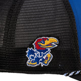 Blue and black university of Kansas hat from Black Clover