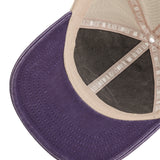 Grey and purple two tone vintage style hat from Black Clover featuring Kansas state wildcats logo