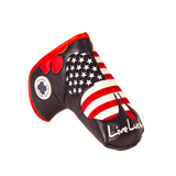 Live Lucky "USA"  Blade Putter Cover