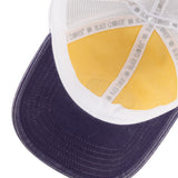 yellow and purple two tone vintage style hat from Black Clover featuring LSU Tigers logo