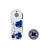 Live Lucky Divot Tool with Ball Marker Set Blue