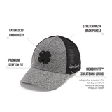 Lucky Heather Mesh Grey Memory Fit Hat