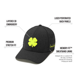 Lucky Heather Laser 2 Black Memory Fit Hat