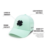 Lucky Heather Laser 4 Green Memory Fit Hat