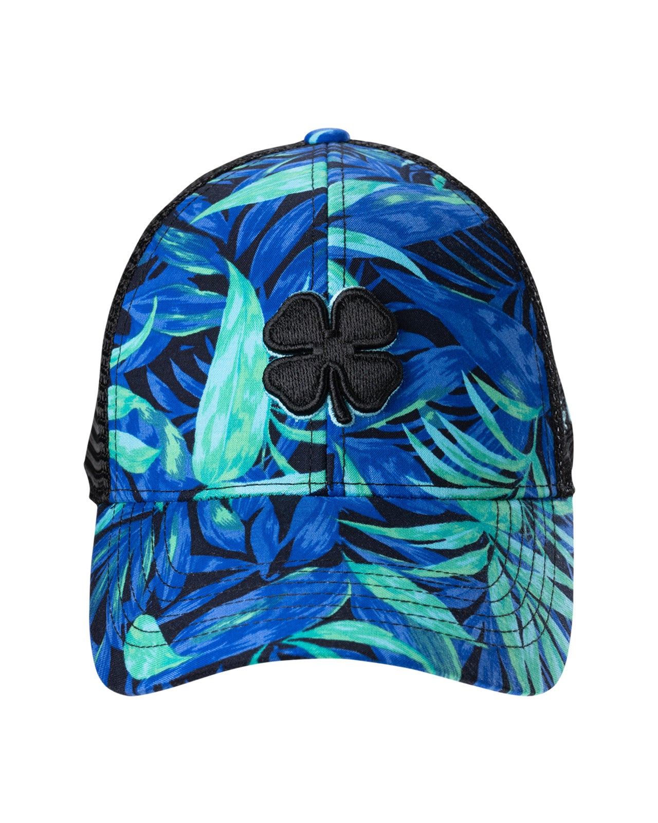 tropical print blue hat from Black Clover