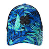 tropical print blue hat from Black Clover