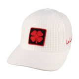 White perforated hat from Black Clover featuring University of Maryland Terrapins logo