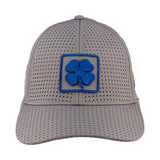 Grey perforated hat from Black Clover featuring Memphis Tigers logo