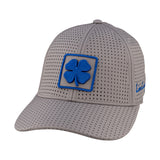 Grey perforated hat from Black Clover featuring Memphis Tigers logo