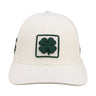 White perforated hat from Black Clover featuring Michigan State logo