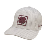 Grey perforated hat from Black Clover featuring Mississippi state logo