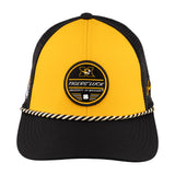 Black and yellow two tone rope hat from Black Clover featuring University of Missouri Tigers Logo