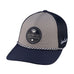Grey and navy blue two tone rope hat from Black Clover featuring University of Nevada Reno Wolfpack Logo