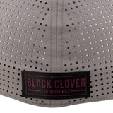 Grey perforated hat from Black Clover featuring New Mexico State Aggies Logo