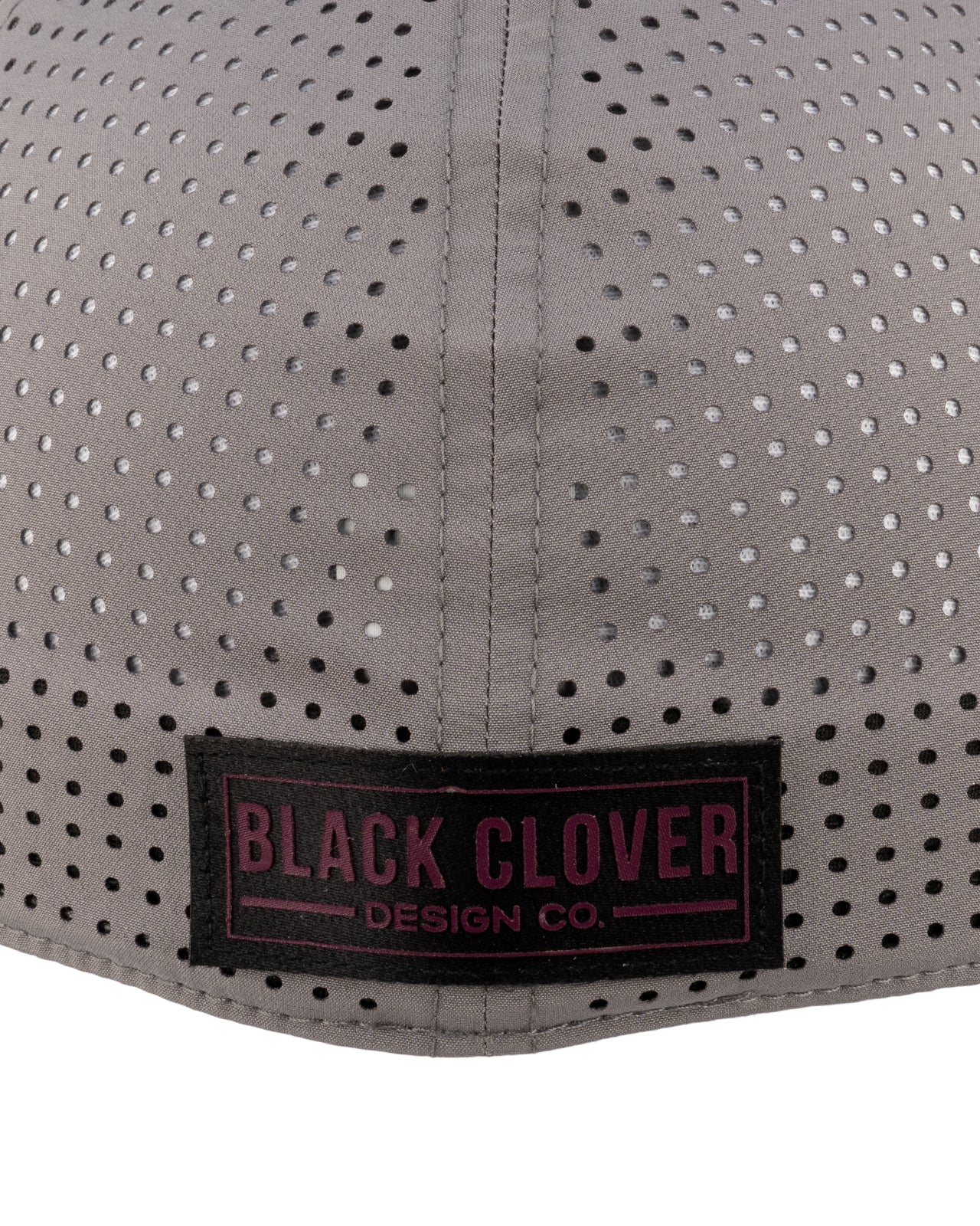 Grey perforated hat from Black Clover featuring New Mexico State Aggies Logo