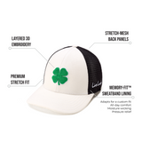Perfect Luck 23 White Memory Fit Hat