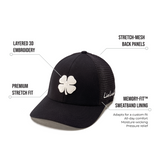 Perfect Luck 24 Black Memory Fit Hat