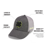 Perfect Luck 8 Grey Memory Fit Hat
