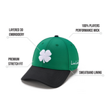 Premium Clover 189 Green Fitted Performance Hat