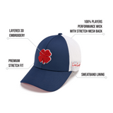 Premium Clover 70 Blue Fitted Performance Mesh Hat